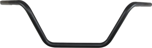 Drag Specialties Flat Black 9 in. Medium-Style 1 in. Handlebar (For use with or w/o TBW)