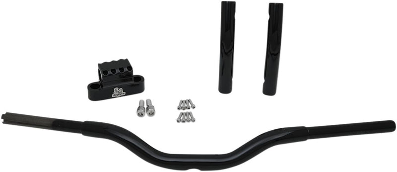 Kage Fighter-T Pullback Handlebar Black| Gloss #LA-7336-08B