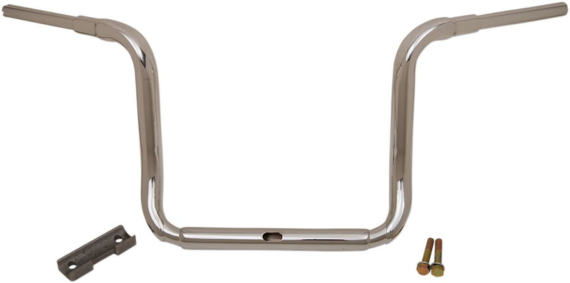 1-1/2" Grande Touring Ape Hanger Handlebar Touring, Trike Silver #LA-7322-14