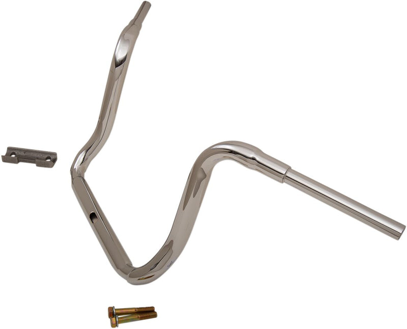 1-1/2" Grande Touring Ape Hanger Handlebar Touring, Trike Silver #LA-7322-14