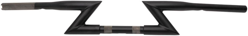 1-1/4" Z-Bar Style Handlebar Black| Flat #LA-7310-00M