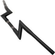1-1/4" Z-Bar Style Handlebar Black| Flat #LA-7310-00M