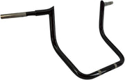 Trask 18" Black Bro Ape Hanger 1-1/4" Handlebars for 2018-2026 Indian Chieftain Motorcycles
