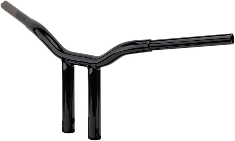 Kage Fighter Welded Straight-Riser Handlebar Black| Gloss #LA-7337-08B