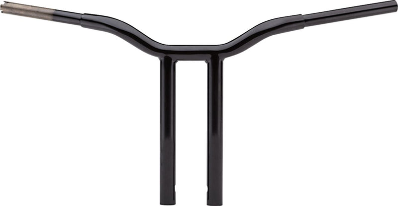 Kage Fighter Welded Straight-Riser Handlebar Black| Gloss #LA-7337-12B