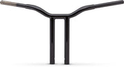 Kage Fighter Welded Straight-Riser Handlebar Black| Gloss #LA-7337-12B
