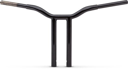 Kage Fighter Welded Straight-Riser Handlebar Black| Gloss