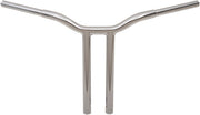 Kage Fighter Welded Straight-Riser Handlebar Chrome #LA-7337-16