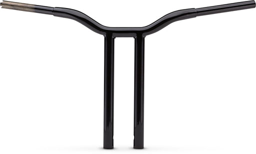 Kage Fighter Welded Straight-Riser Handlebar Black| Gloss