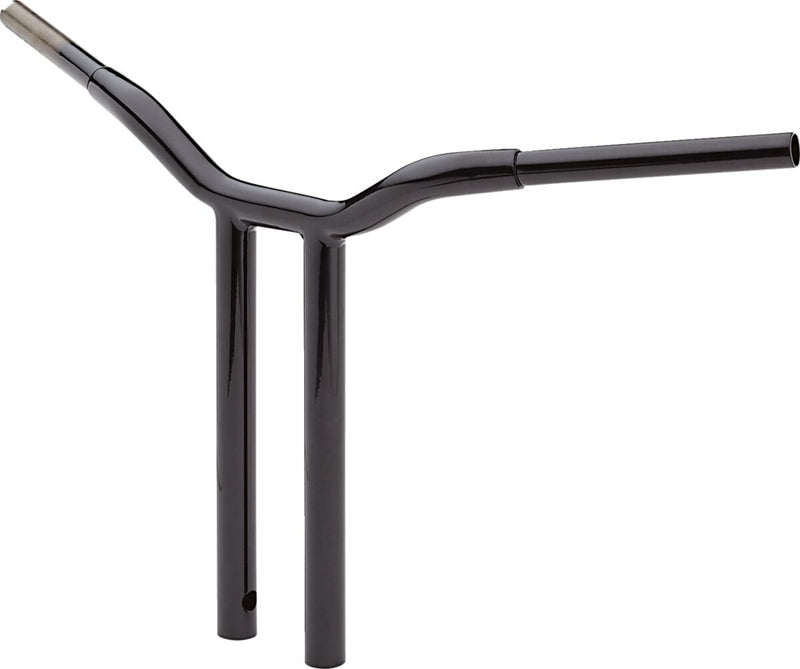 Kage Fighter Welded Straight-Riser Handlebar Black| Gloss #LA-7337-16B