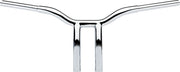Kage Fighter Welded Bent-Riser Handlebar Chrome #LA-7338-10