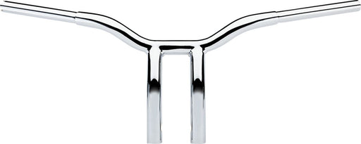 Kage Fighter Welded Bent-Riser Handlebar Chrome