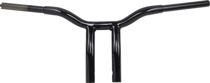 Kage Fighter Welded Bent-Riser Handlebar Black| Gloss #LA-7338-10B