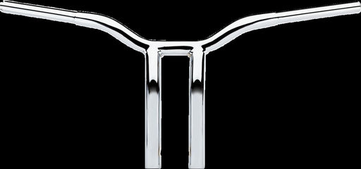Kage Fighter Welded Bent-Riser Handlebar Chrome