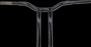 Kage Fighter Welded Bent-Riser Handlebar Black| Gloss