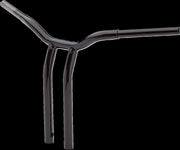 Kage Fighter Welded Bent-Riser Handlebar Black| Gloss #LA-7338-16B