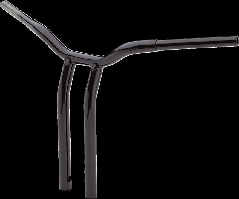 Kage Fighter Welded Bent-Riser Handlebar Black| Gloss #LA-7338-16B