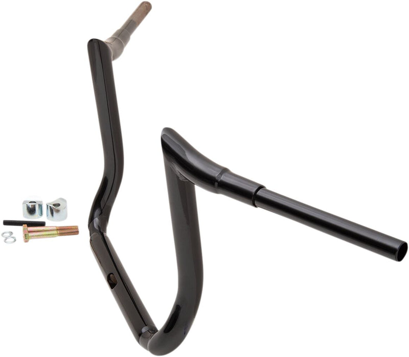 1-1/2" Grande Prime Ape Hanger Handlebar Classic, Touring, Trike Black| Gloss #LA-7355-12B