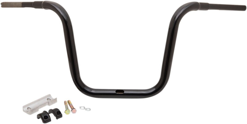 1-1/2" Grande Traditional Ape Hanger Handlebar Touring Black| Gloss