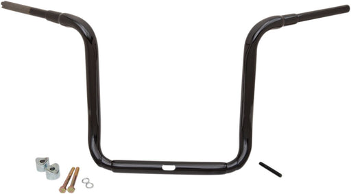 1-1/2" Grande Traditional Ape Hanger Handlebar Classic, Touring Black| Gloss