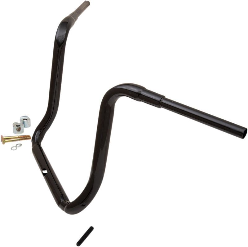 1-1/2" Grande Traditional Ape Hanger Handlebar Classic, Touring Black| Gloss #LA-7323-16B