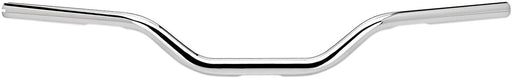 Biltwell Chrome 1 in. Tracker Oversized Mid Handlebar w/Throttle By Wire