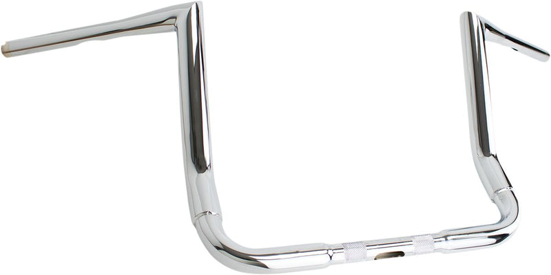 Khrome Werks Chrome 1 1/2 in. Buck 50 Ape Hanger Batwing 12 in. Rise Handlebar for 2008-2022 Harley-Davidson Touring and 2009-2022 Harley-Davidson Trike Motorcycles