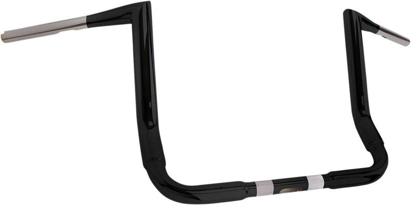 Khrome Werks Black 1 1/2 in. Buck 50 Ape Hanger Batwing 12 in. Rise Handlebar for 2008-2022 Harley-Davidson Touring and 2009-2022 Harley-Davidson Trike Motorcycles