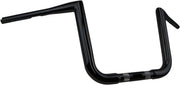 Khrome Werks Black 1 1/2 in. Buck 50 Ape Hanger Sharknose 10 in. Handlebar for 2015-2025 Harley-Davidson Touring Motorcycles