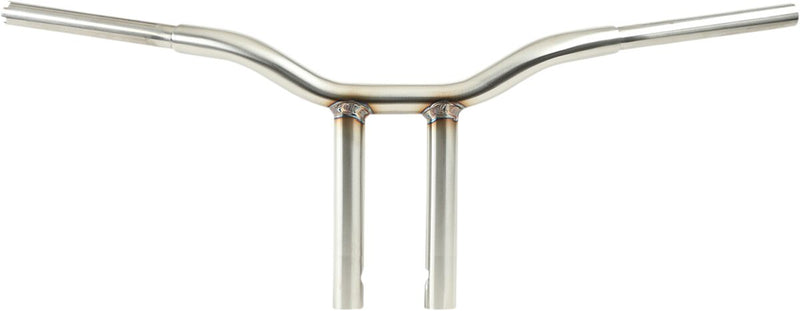 Kage Fighter Welded Straight-Riser Handlebar Dyna, Softail, Sportster, Touring Polished #LA-7337-12SS