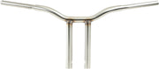 Kage Fighter Welded Straight-Riser Handlebar Dyna, Softail, Sportster, Touring Polished #LA-7337-14SS