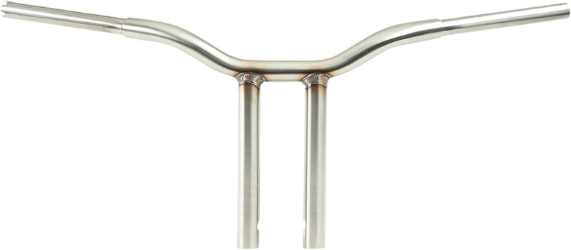 Kage Fighter Welded Straight-Riser Handlebar Dyna, Softail, Sportster, Touring Polished #LA-7337-14SS
