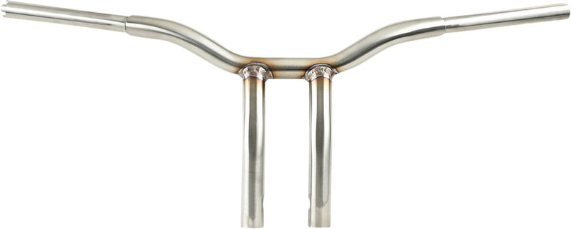Kage Fighter Welded Bent-Riser Handlebar Dyna, Softail, Sportster, Touring Polished #LA-7338-10SS