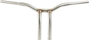 Kage Fighter Welded Bent-Riser Handlebar Dyna, Softail, Sportster, Touring Polished