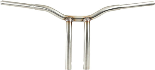 Kage Fighter Welded Bent-Riser Handlebar Dyna, Softail, Sportster, Touring Polished