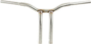 Kage Fighter Welded Bent-Riser Handlebar Dyna, Softail, Sportster, Touring Polished #LA-7338-14SS