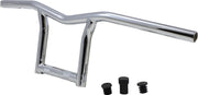 Burly Brand 8 Inch High Sid Handlebar In Chrome For Harley-Davidson 1982-2021 Mechanic & E-Throttle Models