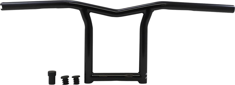 Burly Brand 10 Inch High Sid Handlebar In Black For Harley-Davidson 1982-2021 Mechanic & E-Throttle Models