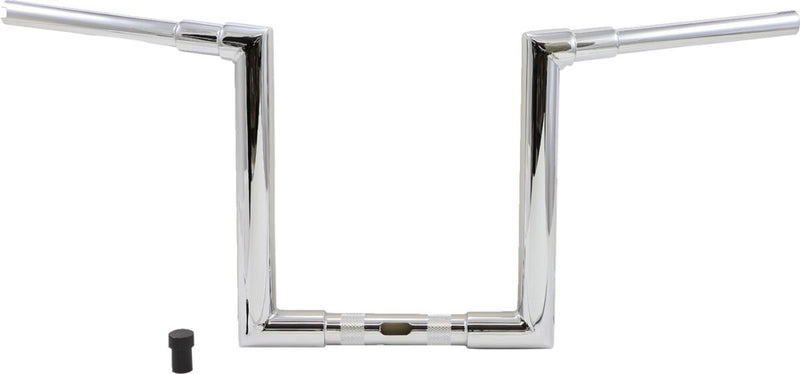 Burly Brand 1 1/2 Inch Jason 12 Inch Handlebar In Chrome For Harley-Davidson 2015-2023 FLTR Road Glide Models