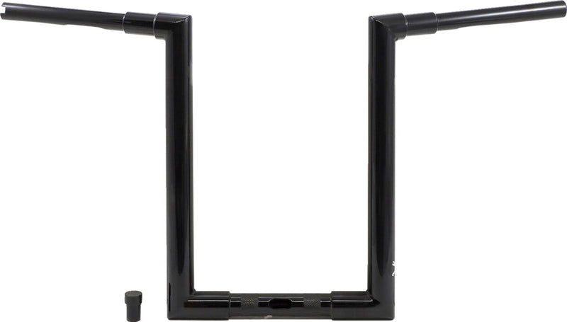 Burly Brand 1 1/2 Inch Jason 16 Inch Handlebar In Black For Harley-Davidson 2015-2023 FLTR Road Glide Models