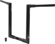 Burly Brand 1 1/2 Inch Jason 16 Inch Handlebar In Black For Harley-Davidson 2015-2023 FLTR Road Glide Models