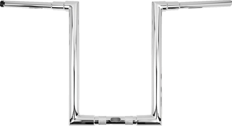 Burly Brand 1 1/2 Inch Jason 16 Inch Handlebar In Chrome For Harley-Davidson 2015-2023 FLTR Road Glide Models