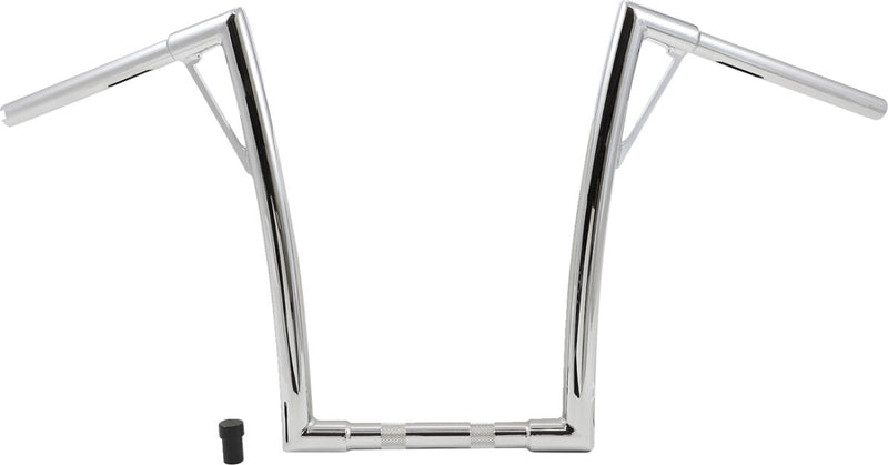 Burly Brand 1 1/4 Inch Louie 16 Inch Handlebar In Chrome For Harley-Davidson 1982-2023 Models