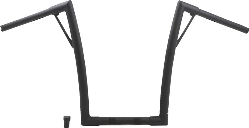Burly Brand 16 Inch King Louie Ape Hangers In Matt Black For 1982-2024 Harley-Davidson Including E-Throttle Models