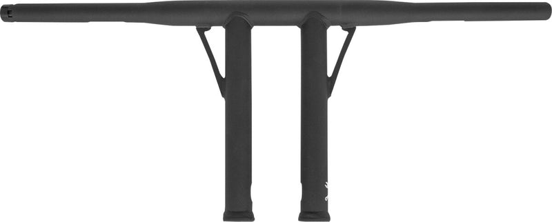 Burly Brand Folsom 10 Inch Handlebar In Matte Black For Harley-Davidson 1982-2023 Models With Mechanical & E-Throttle With 3 1/2 Inch Mount Bolt Spacing
