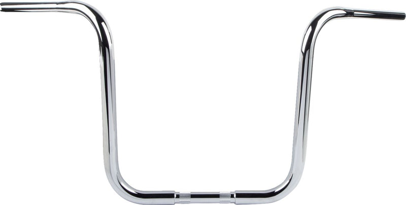 Burly Brand 16 Inch Gorilla Ape Hanger Handlebars In Chrome For Harley-Davidson 1982-2023 Models With Mechanical & E-Throttle (Excl. 88-11 Springers) With 1 Inch Inlet Diameter Risers