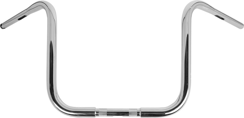 Burly Brand 18 Inch Gorilla Ape Hanger Handlebars In Chrome For Harley-Davidson 1982-2023 Models With Mechanical & E-Throttle (Excl. 88-11 Springers) With 1 Inch Inlet Diameter Risers