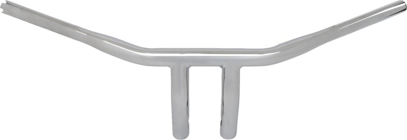 Burly Brand 7 Inch Drag Handlebar In Chrome For Harley-Davidson Models With Electronic Throttle & Cable Throttle