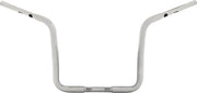 Drag Specialties 1-1/4" Buffalo Bar Handlebar for 2023-2025 Harley-Davidson FLHX Chrome Silver Dimpled Steel