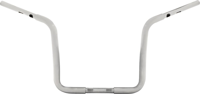 Drag Specialties 1-1/4" Buffalo Bar Handlebar for 2023-2025 Harley-Davidson FLHX Chrome Silver Dimpled Steel